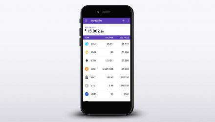 Enjin wallet balance and list of supported assets