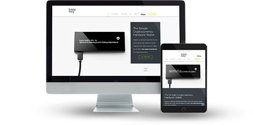 KeepKey on desktop and tablet devices