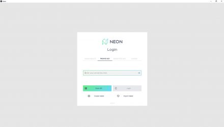 You can log in your Neon wallet with the private key