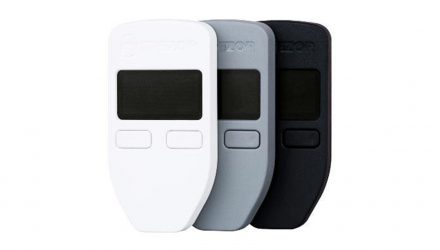 There are 3 colors that the Trezor wallet is offered in