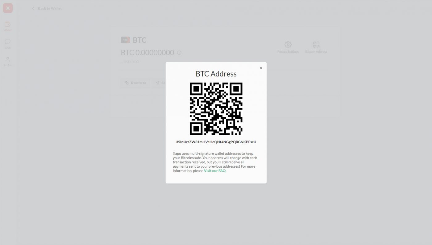 XAPO ACCOUNT SET UP-BITCOIN WALLET 